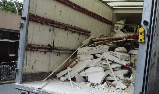 Un moyen XL pour débarras de chantier
